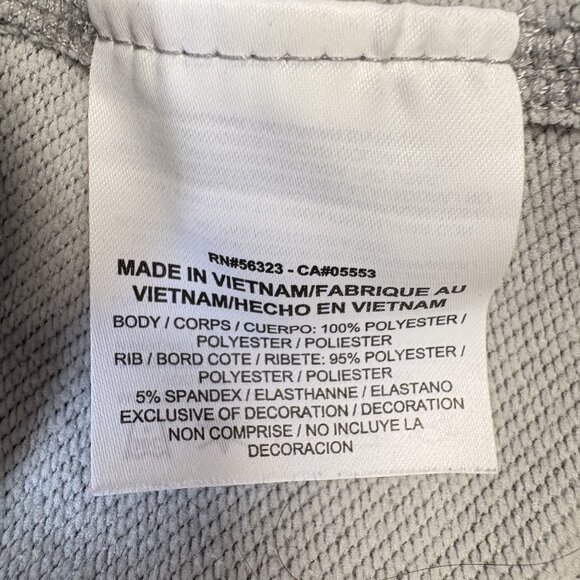 Nike Womens Size Small Dri Fit‎ Just Do It Capris 799099 063 Gray Training - Picture 8 of 11